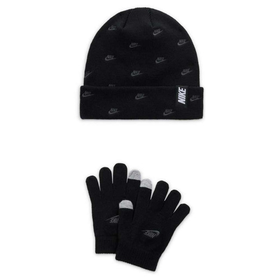 Nike Παιδικό σετ σκουφάκι & γάντια NAN Futura Toss Beanie Set